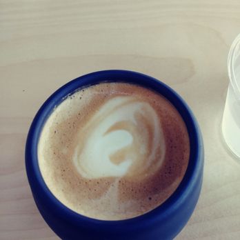 Destroyer - Almond milk cappuccino - New American Near Me - Culver City, California