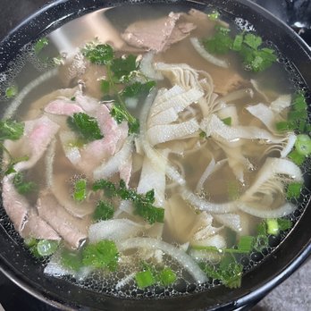 Pho 79 Restaurant - Pho Tai Nam Sach (noodles with cooked and rare beef with tripe) - Vietnamese Near Me - Westminster, California