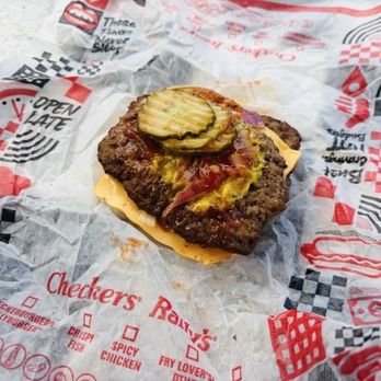 Checkers - Cheese Double Burger. - Burgers Near Me - City, New York