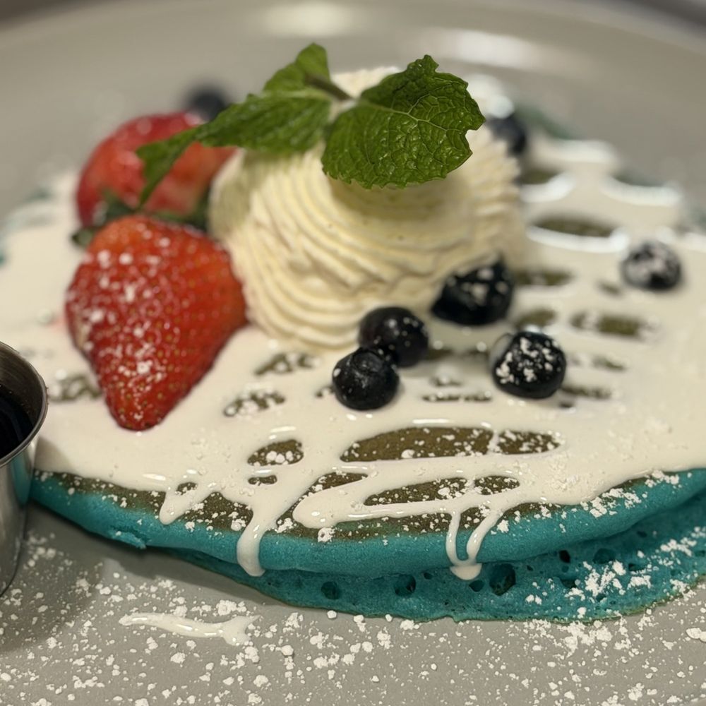 The Brunch House - Blue Velvet Pancakes - Breakfast & Brunch Near Me - Temecula, California
