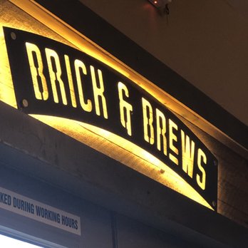 Brick and Brews - Sign - Pizza Near Me - Magnolia, Texas