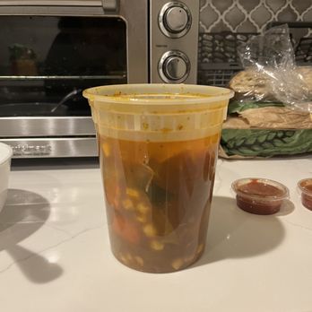 La Piñata - There is hardly any tortilla soup - Mexican Near Me - Pittsburg, California
