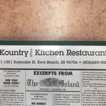 Kountry Style Kitchen Restaurant - Breakfast & Brunch Near Me - Ewa Beach, Hawaii