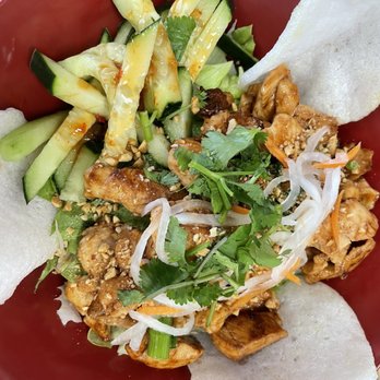 Saigon Sizzle - Piggie Rice Box with chicken - Vietnamese Near Me - Orange City, Florida