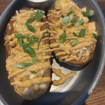 Charter 18 Modern Tavern - Potato Colossal Loaded Tater Skins - American Near Me - St Charles, Missouri