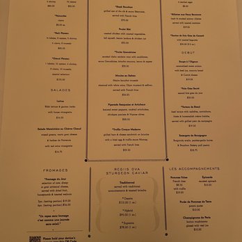 Bouchon - Menu - French Near Me - Las Vegas, Nevada