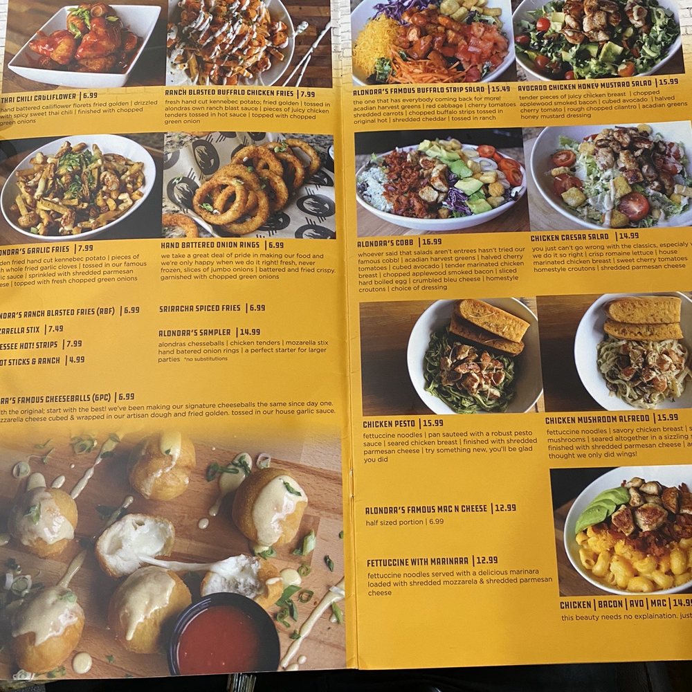 AWSOM - Menu page 1 - Chicken Wings Near Me - Paramount, California