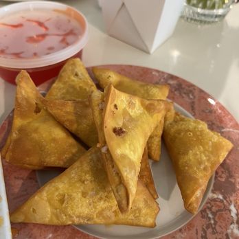 Hunan Wok - 10 Pieces Crab Rangoon - Chinese Near Me - East Windsor, New Jersey Hunan Wok - 10 Pieces Crab Rangoon - Chinese Near Me - East Windsor, New Jersey
