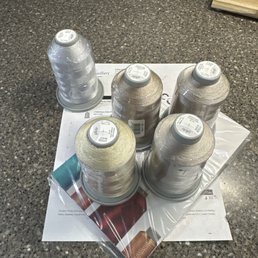 25,000 + yards of thread 25,000 + yards of thread
