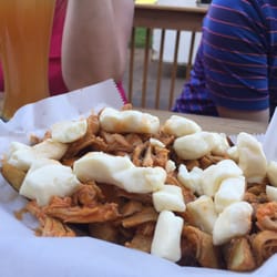 Potato Potato - Buffalo chicken fries with cheese curds