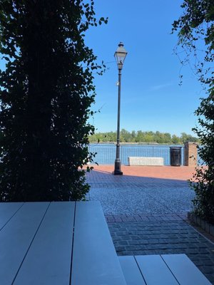 Riverside Biergarten by null