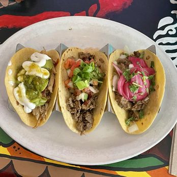 Cabeza Grande - Cabeza Grande Tacos & Tequila, Canmore. A Taco Trio. - Mexican Near Me - Canmore, Alberta