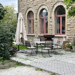 Trilobiten Wärdshus - Lovely back patio area.