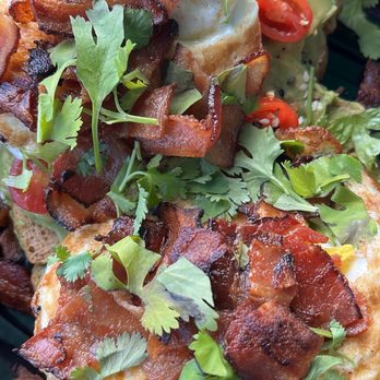 Bob Roth's New River Groves - Avocado Toast with Fried Eggs & Bacon - Fruits & Veggies Near Me - Davie, Florida