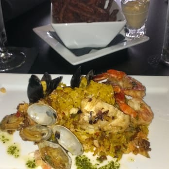 Bar Bistro - Paella and Sweet Potato Fries - Cocktail Bars Near Me - Tacoma, Washington