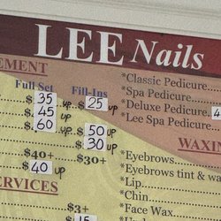 Lee Nails - Price range