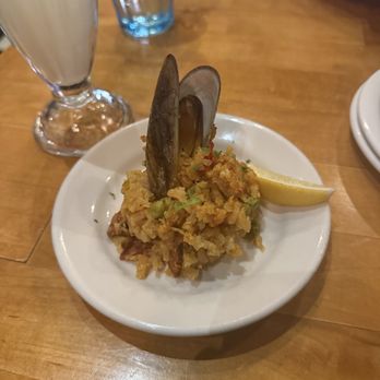 Esters Enoteca - Free paella I got with drink purchase - Bars Near Me - Seattle, Washington