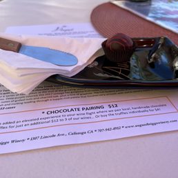 Chocolate pairing with Pinot Noir