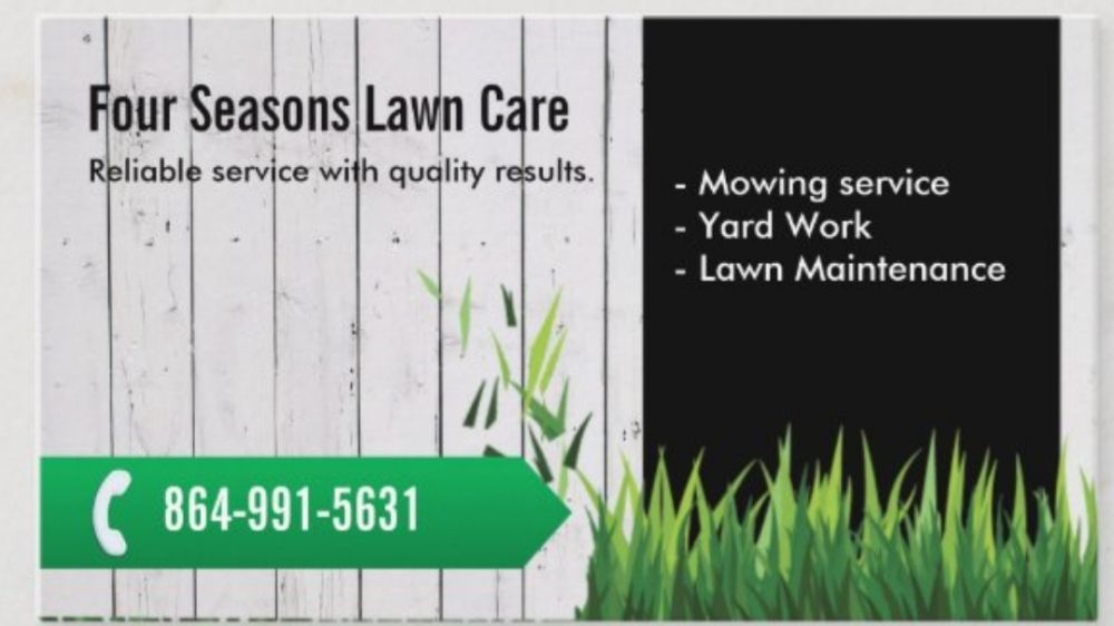 FOUR SEASONS LAWN CARE Greer, SC Yelp