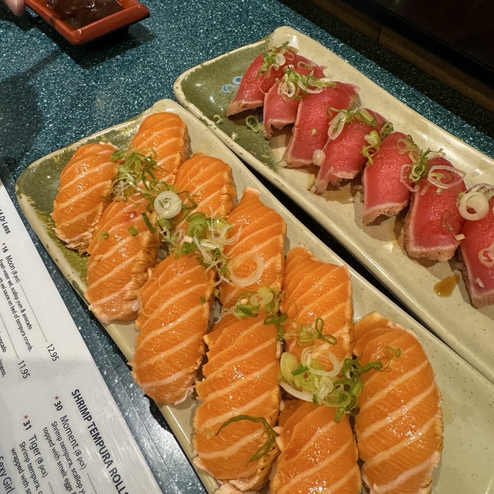 Sushi Mon - Seared Tuna Nigiri Sushi, Seared Salmon Nigiri Sushi - Japanese Near Me - Las Vegas, Nevada Sushi Mon - Seared Tuna Nigiri Sushi, Seared Salmon Nigiri Sushi - Japanese Near Me - Las Vegas, Nevada