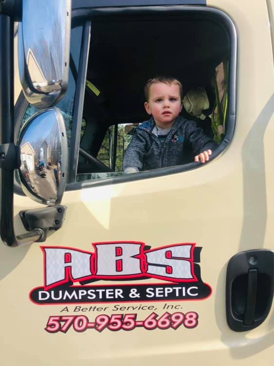 Slide of ABS Septic and Dumpster