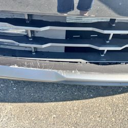 Bubba's Express Car Wash - Damaged front bumper