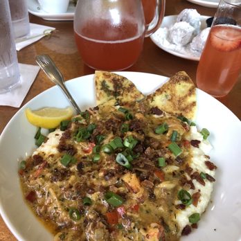 Another Broken Egg Cafe - lobster shrimp and grits - Breakfast & Brunch Near Me - Pensacola, Florida