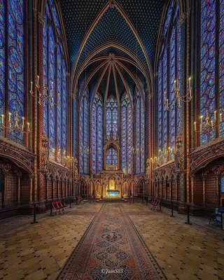 Photo of Sainte-Chapelle - Paris, 75, FR.