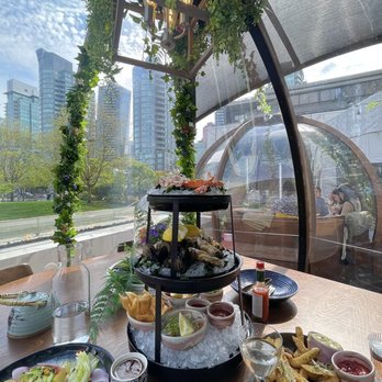 H Tasting Lounge - Large seafood tower - Lounges Near Me - Vancouver, British Columbia