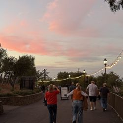 The Mountain Winery - Walk to the entrance. Wear comfy shoes, ladies