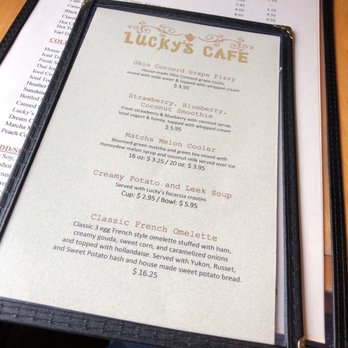 Lucky's Cafe - Menu - Coffee & Tea Near Me - Cleveland, Ohio