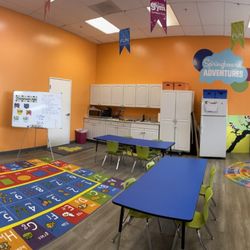 The Little Gym Of San Jose South - This is our Preschool room for our program called Wonderkids.  Ages 3-5