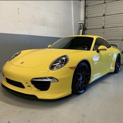 Shades Of The Bay Tints - Porsche 911 getting our High Class Tint Package.
