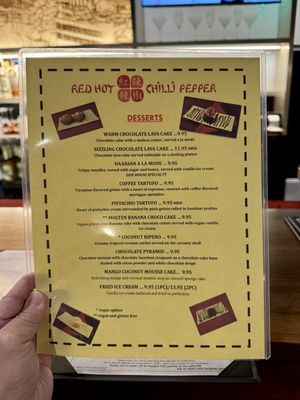 Menu photo 2 Red Hot Chilli Pepper Folsom, CA