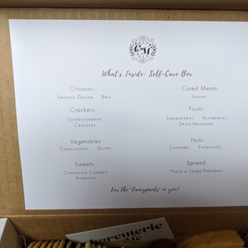 Charcuterie Me - Self Care contents - Caterers Near Me - Portland, Oregon Charcuterie Me - Self Care contents - Caterers Near Me - Portland, Oregon