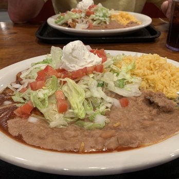 The Fat Burrito - Chicken enchiladas loaded with beans and rice - Mexican Near Me - HOLLAND, Michigan