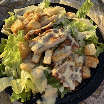 Tiki Joe’s - Chicken Caesar Salad - Tiki Bars Near Me - Hampton Bays, New York Tiki Joe’s - Chicken Caesar Salad - Tiki Bars Near Me - Hampton Bays, New York