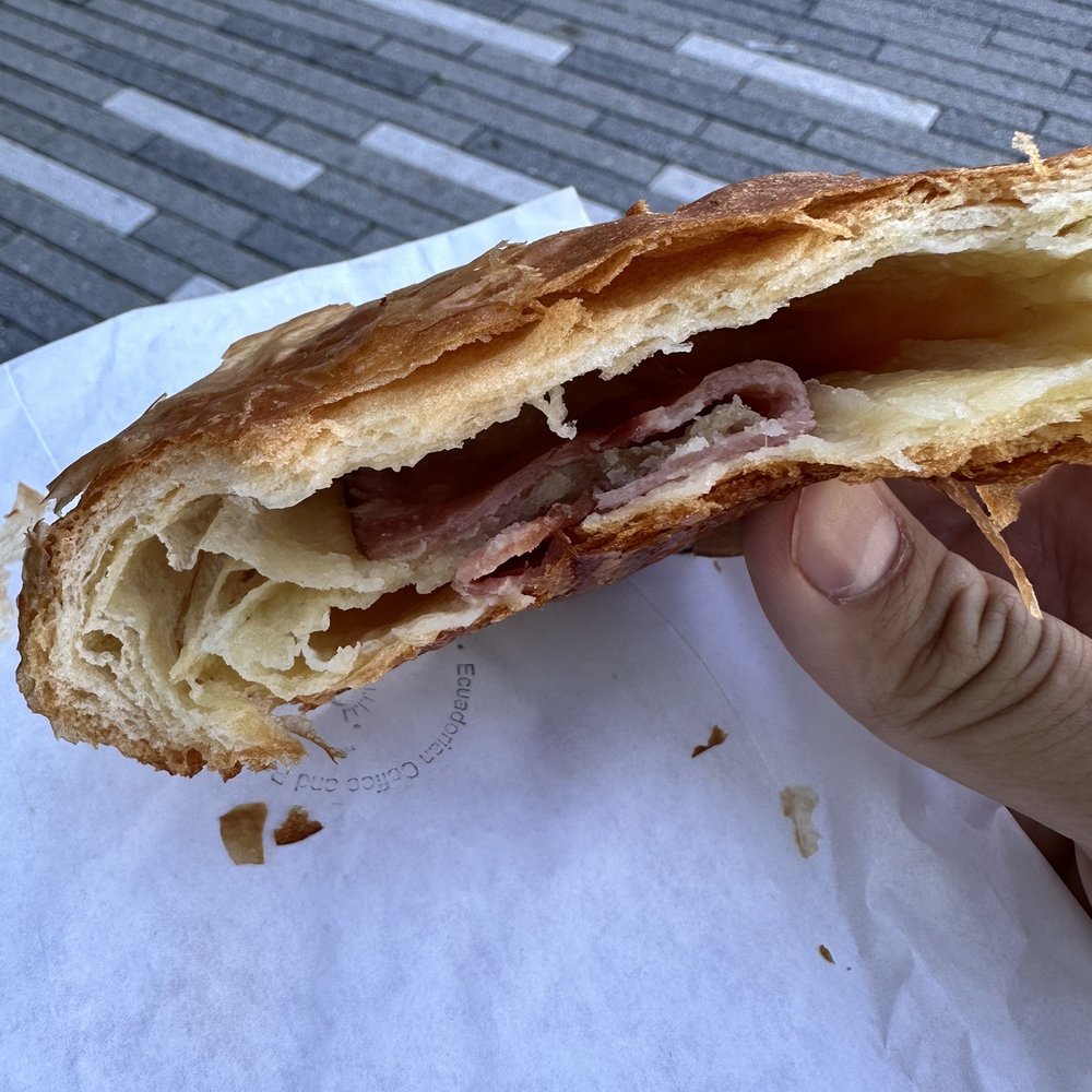 Soleluna - Inside of the ham and cheese croissant - Bakeries Near Me - Washington, DC, District of Columbia Soleluna - Inside of the ham and cheese croissant - Bakeries Near Me - Washington, DC, District of Columbia