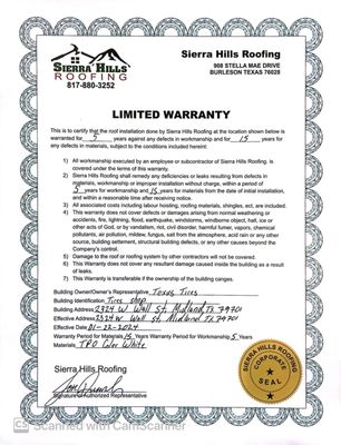 Sierra Hills Roofing Logo