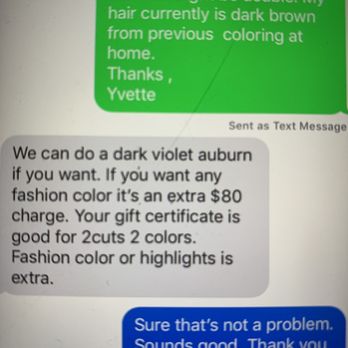 An Epic Salon - Discussion about pricing with gift certificate. - Hair Salons Near Me - Sparks, Nevada An Epic Salon - Discussion about pricing with gift certificate. - Hair Salons Near Me - Sparks, Nevada
