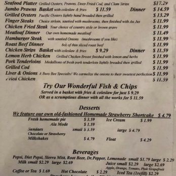 Busy Bee Cafe - Menu - Breakfast & Brunch Near Me - Springfield, Oregon