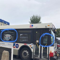 Chicago Transit Authority Garage - Nuff said. Wear a face mask, but our drivers don't have to. Got it.