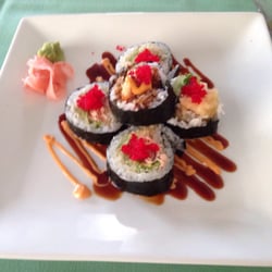 Sakura Asian Bistro - The kiss roll. No comment...