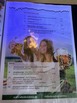Menu photo 3 Altes Brauhaus Viernheim, HE