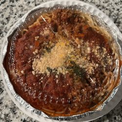 Joes Pizza Pasta & Subs - Spaghetti with meat sauce