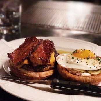 Au Cheval - Single burger with egg and bacon. - Bars Near Me - Chicago, Illinois