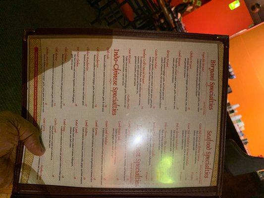 Menu photo 2 Bombay Grill Fairlawn, OH
