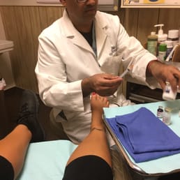Steroid shot for my big toe joint.