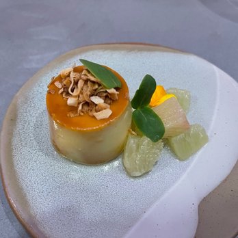 Kaya - Super thick flan with local citrus fruits and special vinaigrette. - Filipino Near Me - Orlando, Florida Kaya - Super thick flan with local citrus fruits and special vinaigrette. - Filipino Near Me - Orlando, Florida