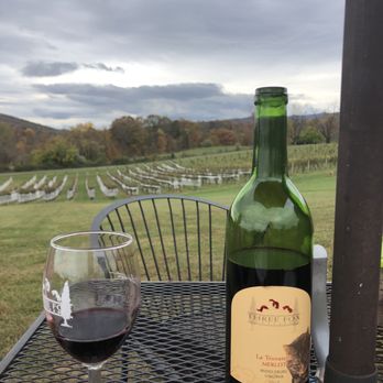 Three Fox Vineyards & Brewery - Merlot - Wineries Near Me - Delaplane, Virginia